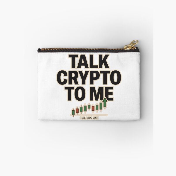 Item preview, Talk Crypto To Me Bullish Candlestick Chart designed and sold by Seeding Serendipity.