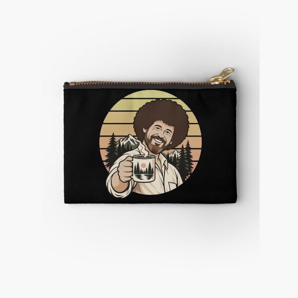 Item preview, Bob Ross Retro Coffee and Mountain Forest Art designed and sold by karamram.