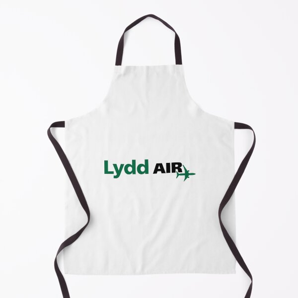 Artikelvorschau, Lydd Air-Logo mit grüner Flugzeugsilhouette entworfen und verkauft von ponstreetphoto.