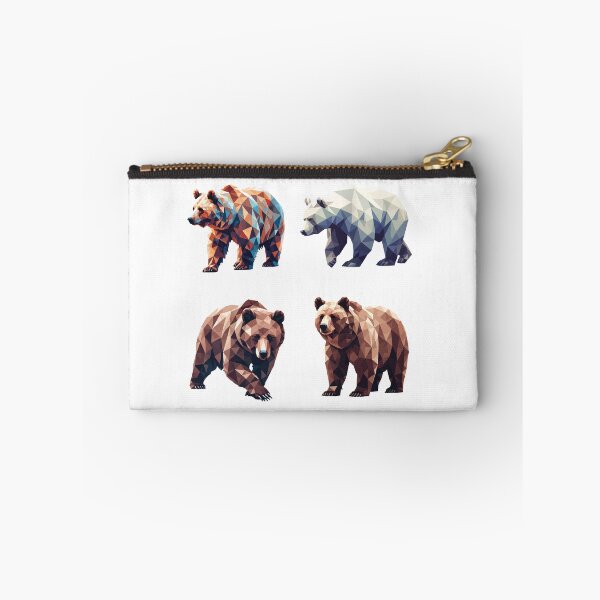 Aperçu de l'œuvre Ours en style Low Poly créée et vendue par HarshBrown.