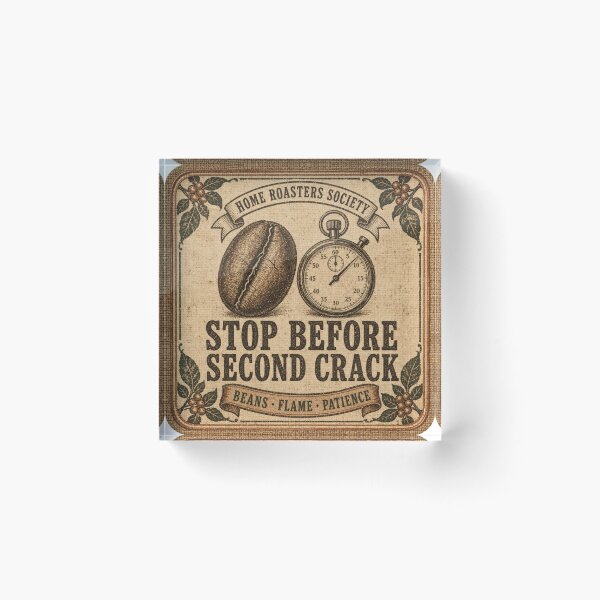 Item preview, Stop Before Second Crack Light Roast Lover designed and sold by BoosterShop.