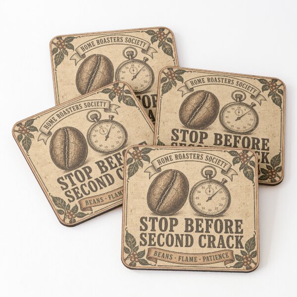 Item preview, Stop Before Second Crack Light Roast Lover designed and sold by BoosterShop.