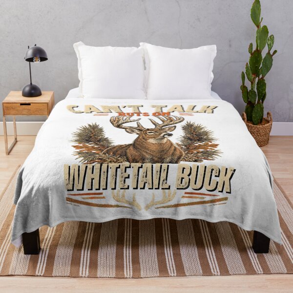 Item preview, Whitetail Deer Hunter T-Shirt, Cant Talk Ruts On Whitetail Buck, Funny Hunting Season Gift, Deer Hunting Graphic Tee designed and sold by munir-tt-shirt.