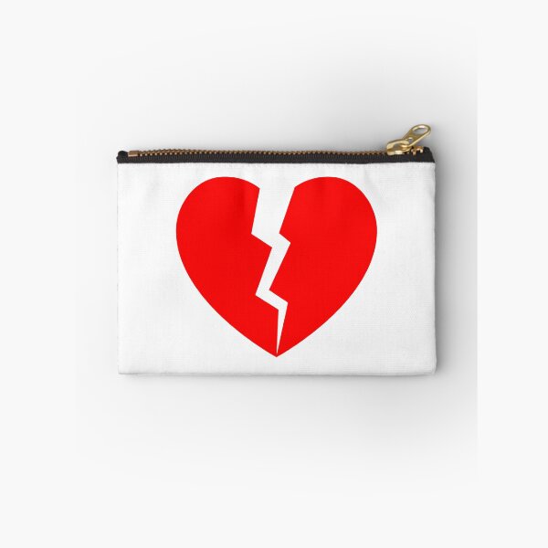 Item preview, Red Cracked Broken Heart Anti Valentine Design designed and sold by pattern-archive.
