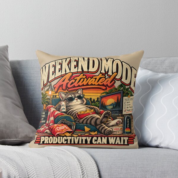 Item preview, Weekend Mode Activated Funny Raccoon Vintage Retro Graphic designed and sold by -Kaori.