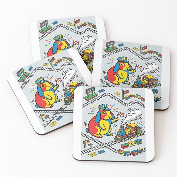Item preview, Holland Lop Train Conductor designed and sold by PictoVibe.