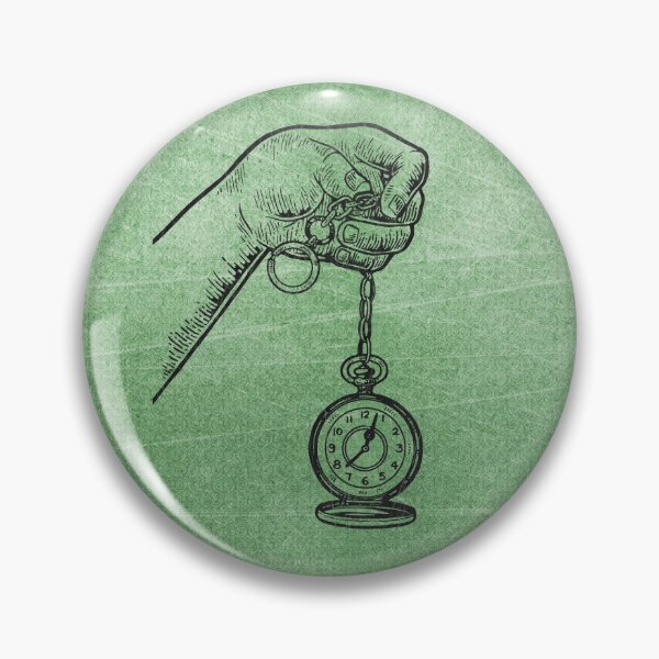 Item preview, Hypnotic Swinging Pocket Watch Hand Hypnosis Mesmerize Green designed and sold by Ghoul Enterprises.