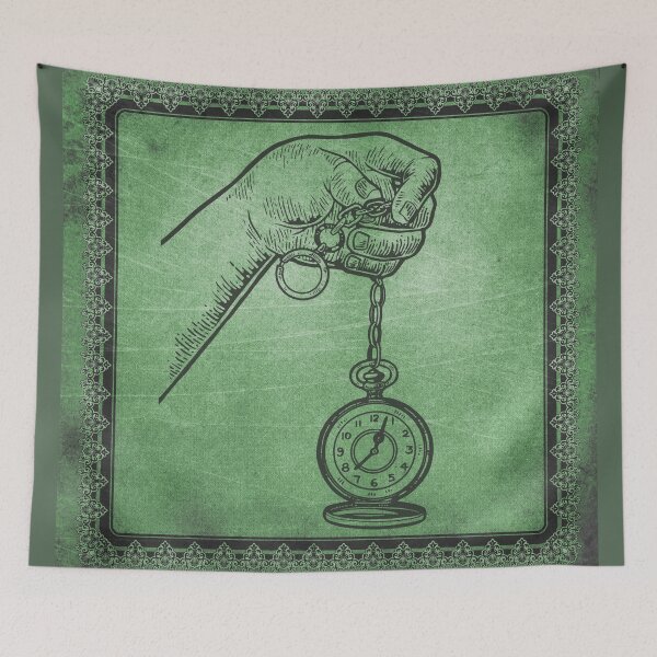 Item preview, Hypnotic Swinging Pocket Watch Hand Hypnosis Mesmerize Green designed and sold by Ghoul Enterprises.