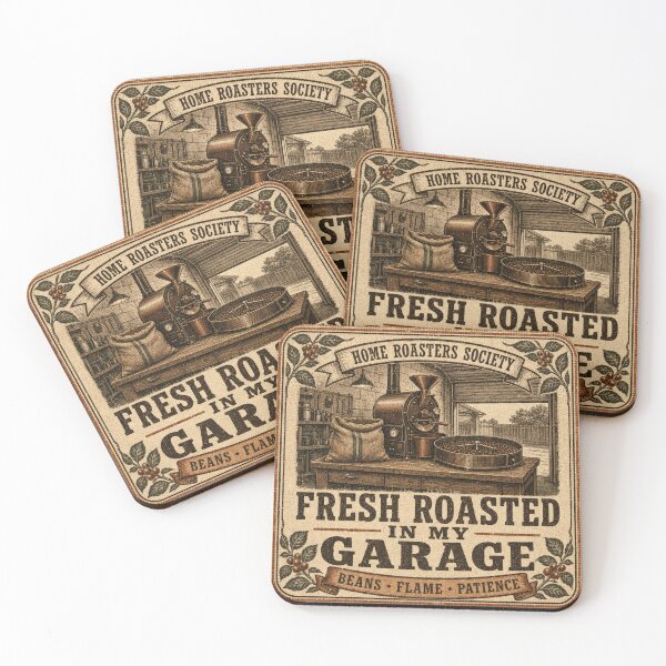 Item preview, Fresh Roasted In My Garage Coffee Roaster Gift designed and sold by BoosterShop.