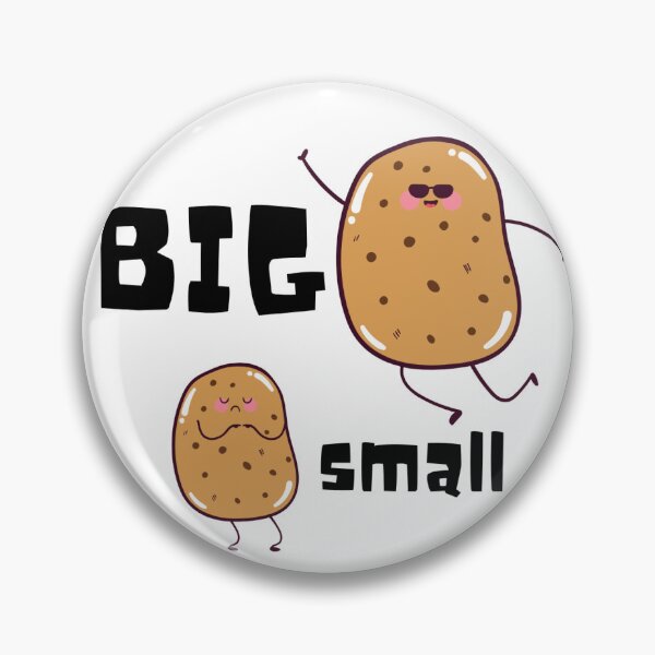 Item preview, Big potato, Small potato designed and sold by artworksbymsa.