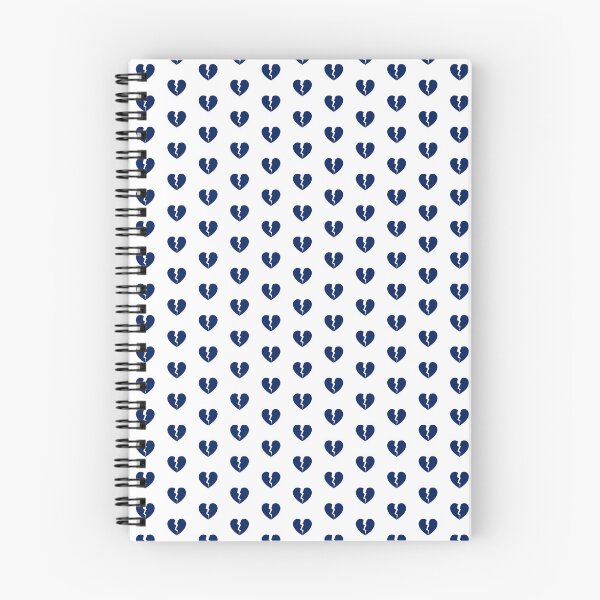 Item preview, Broken heart_navy_blue.png designed and sold by pattern-archive.