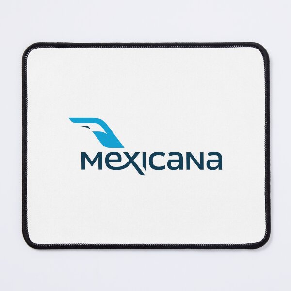 Item preview, Mexicana de Aviación Mexican Airline Logo with Light Blue Wing Symbol designed and sold by ponstreetphoto.