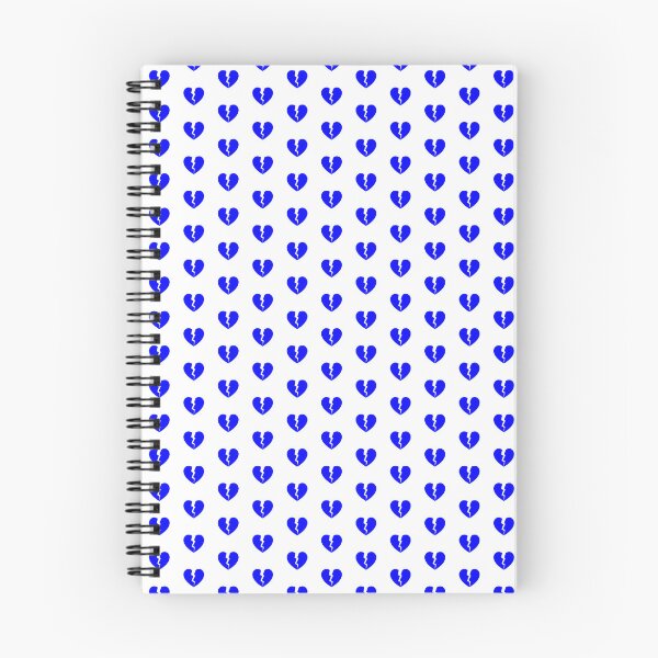 Item preview, Blue Cracked Broken Heart Anti Valentine Design designed and sold by pattern-archive.