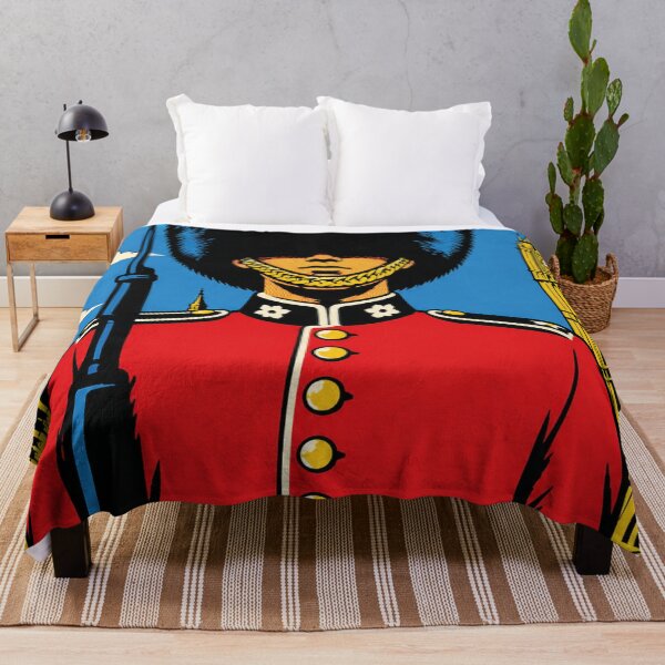 Artikelvorschau, Londoner Soldat im Pop-Art-Stil entworfen und verkauft von ALamaStudio.
