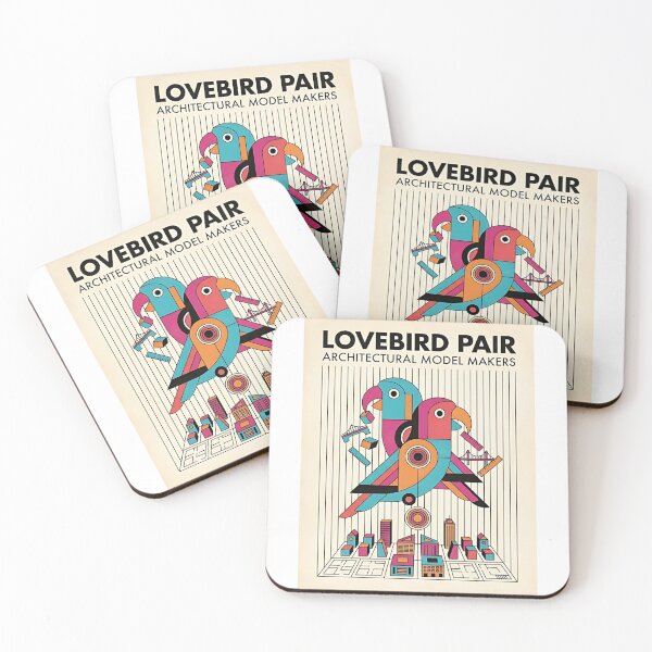 Item preview, Lovebirds Architectural Model Makers designed and sold by PictoVibe.