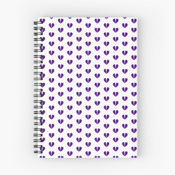 Item preview, Dark Purple Cracked Broken Heart Anti Valentine Design designed and sold by pattern-archive.
