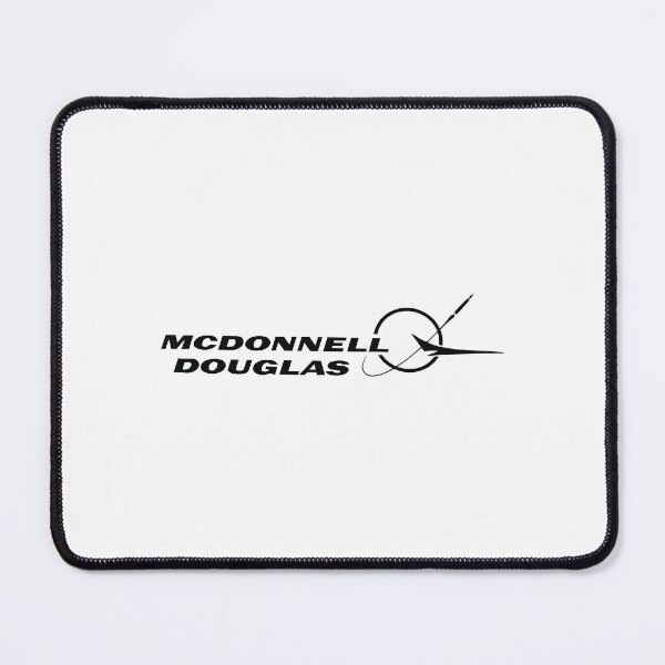 Item preview, McDonnell Douglas Aerospace Manufacturer Logo in Black with Orbit Emblem designed and sold by ponstreetphoto.