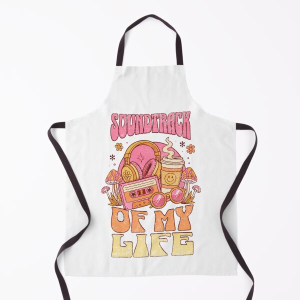 Item preview, Soundtrack of My Life – Groovy Retro Music Lover designed and sold by Nacho Average Designs.