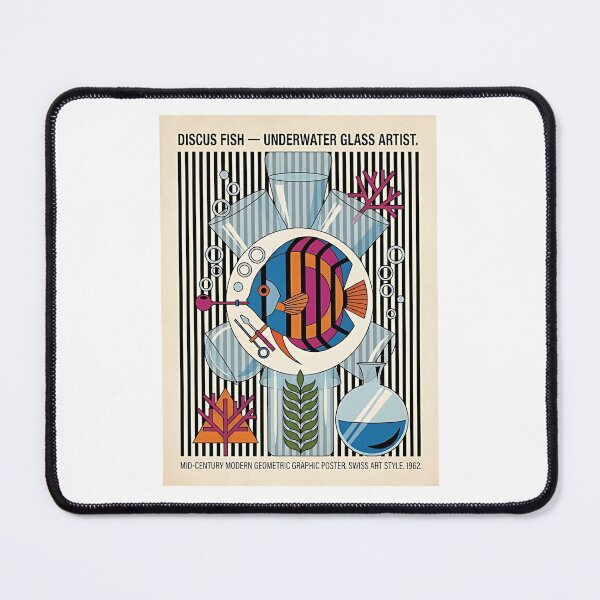 Item preview, Discus Fish Glass Artist designed and sold by PictoVibe.