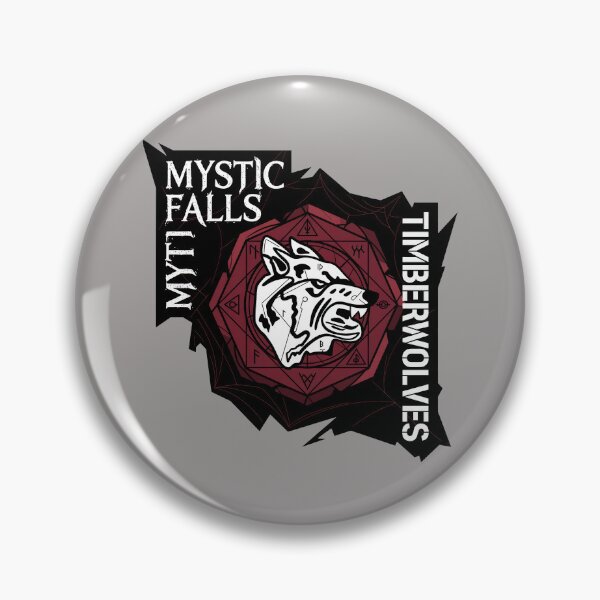 Item preview, Mystic Falls Timberwolves Team Logo-89 designed and sold by loshbaughcat.