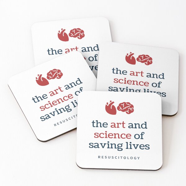 Item preview, The art and science of saving lives – Resuscitology (white) designed and sold by Resuscitologist.