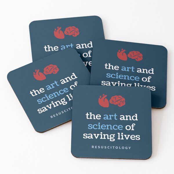 Item preview, The art and science of saving lives – Resuscitology (navy) designed and sold by Resuscitologist.