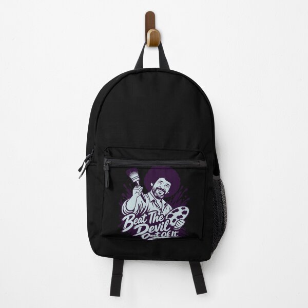 Item preview, Bob Ross Beat The Devil Out Of It Vintage Art designed and sold by karamram.