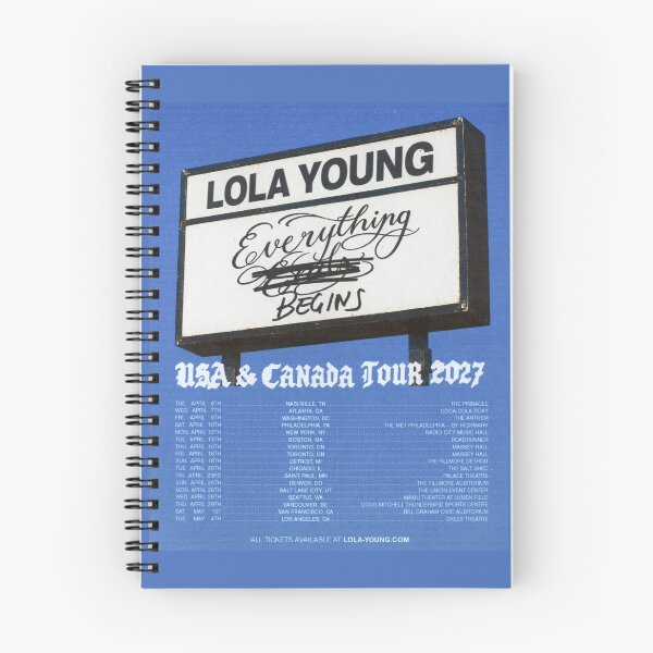 Item preview, Everything Begins Tour: Vintage Blue Marquee - AYM designed and sold by carmelwaelchi.