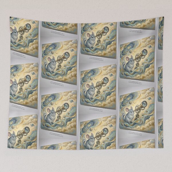Item preview, Chinchilla Observatory Keeper designed and sold by PictoVibe.