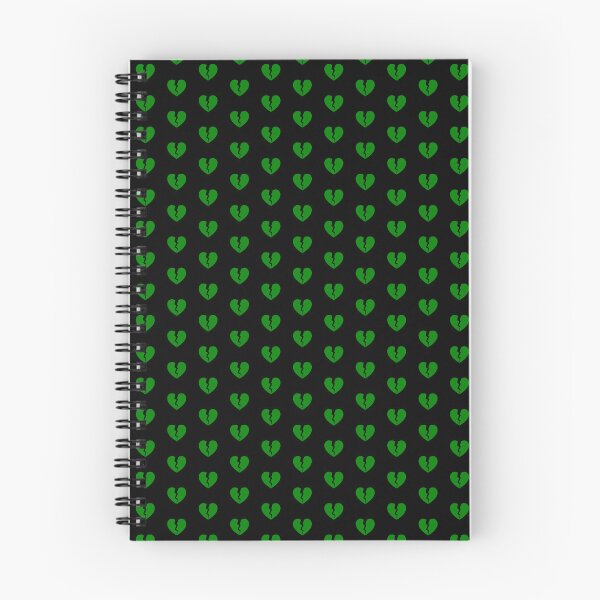 Item preview, Green Cracked Broken Heart Anti Valentine Design designed and sold by pattern-archive.