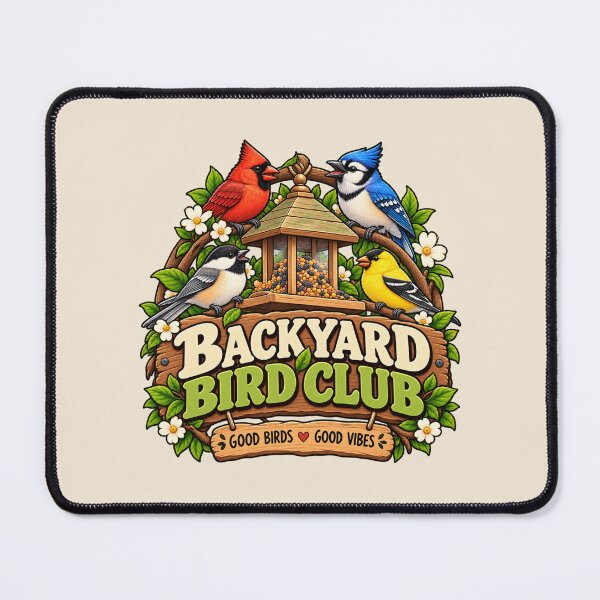 Item preview, Backyard Bird Club – Funny Bird Lover Design designed and sold by DIB Designs – Express Your Style.