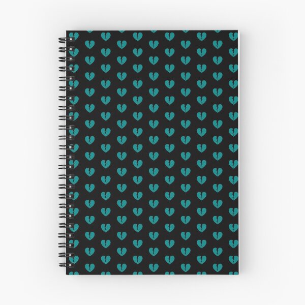 Item preview, Teal Cracked Broken Heart Anti Valentine Design designed and sold by pattern-archive.
