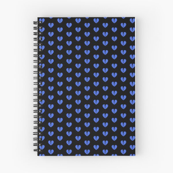 Item preview, Royal Blue Cracked Broken Heart Anti Valentine Design designed and sold by pattern-archive.