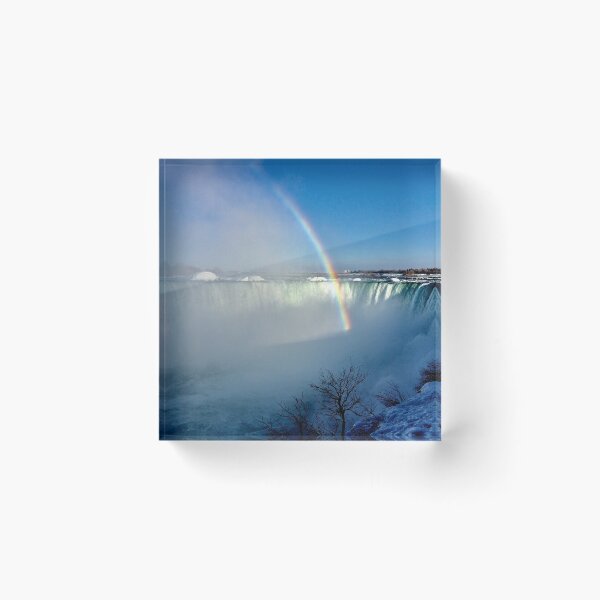 Item preview, Frozen Rainbow at Niagara Falls  designed and sold by TheTinLion.