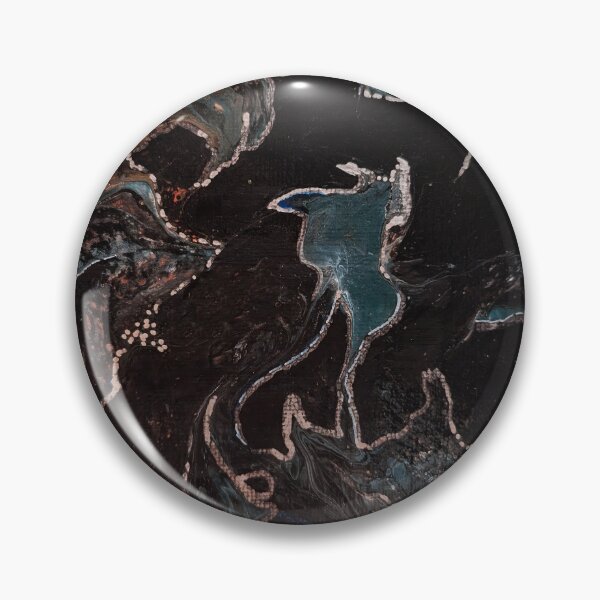 Item preview, Obsidian Goat designed and sold by dabblerscorner.