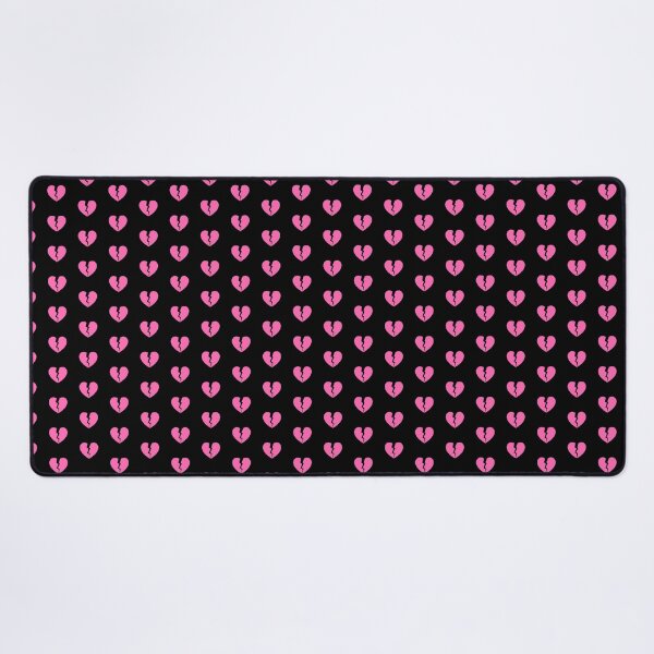 Item preview, Pink Cracked Broken Heart Anti Valentine Design designed and sold by pattern-archive.
