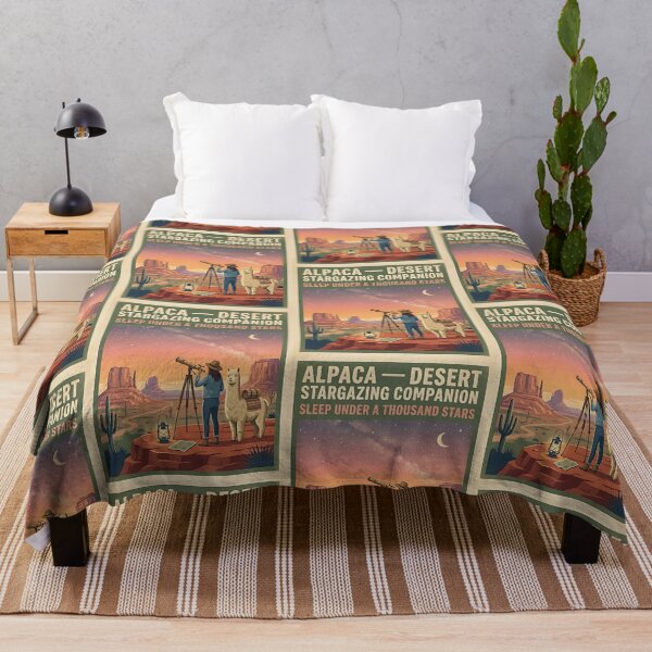 Item preview, Alpaca Desert Stargazing Adventure designed and sold by PictoVibe.