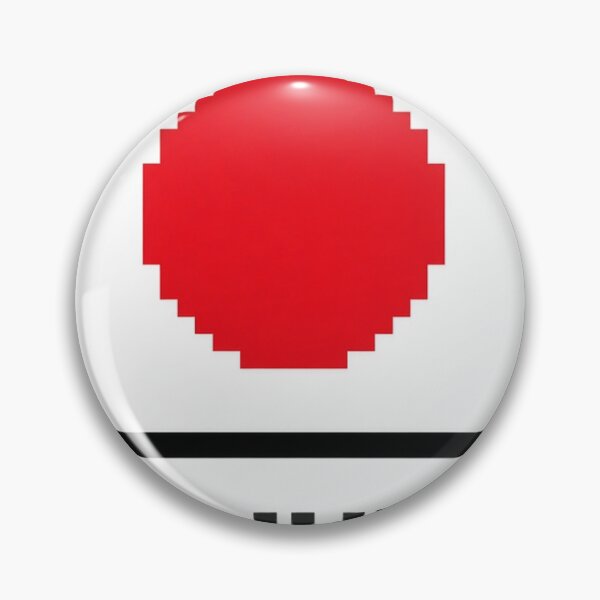 Item preview, Be Like Japan Pixel Flag - 8 Bit Hinomaru designed and sold by Acta Diurna Supply.