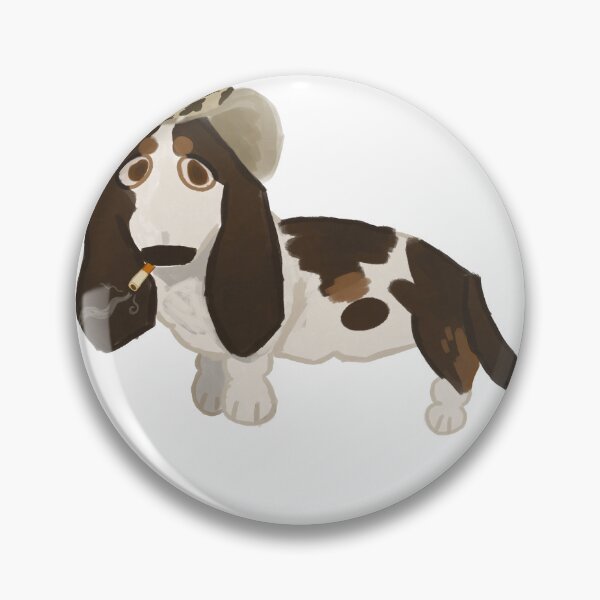 Item preview, Ole Western Basset Hound designed and sold by Hand-R0t.