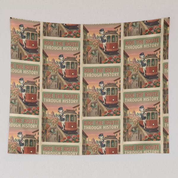 Item preview, Dalmatian Historic Tram Conductor designed and sold by PictoVibe.