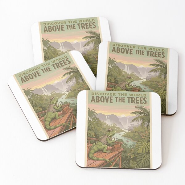 Item preview, Green Iguana Rainforest Researcher designed and sold by PictoVibe.