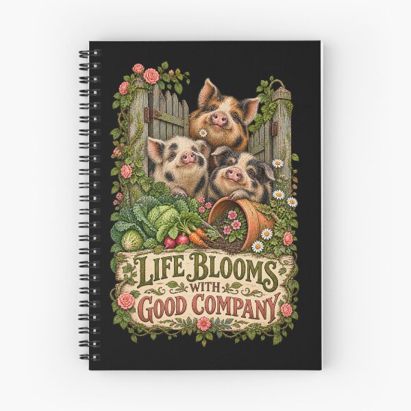 Item preview, Kunekune Garden Trio designed and sold by Art For You Studio.