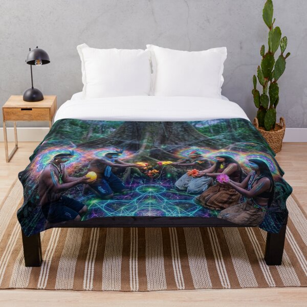 Item preview, Sacred Plants | Visionary Art of Spirit and Nature · Sacred Threshold designed and sold by RoninGangStudio.