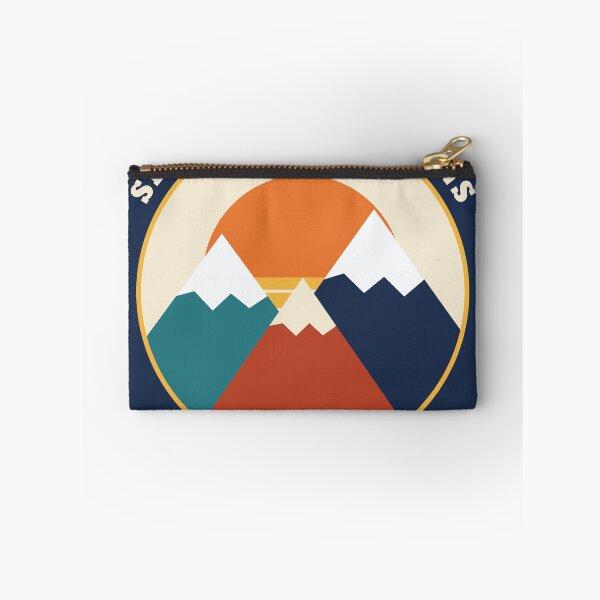 Item preview, Ski the Mountains Retro Badge designed and sold by LunarEcl1ps3.