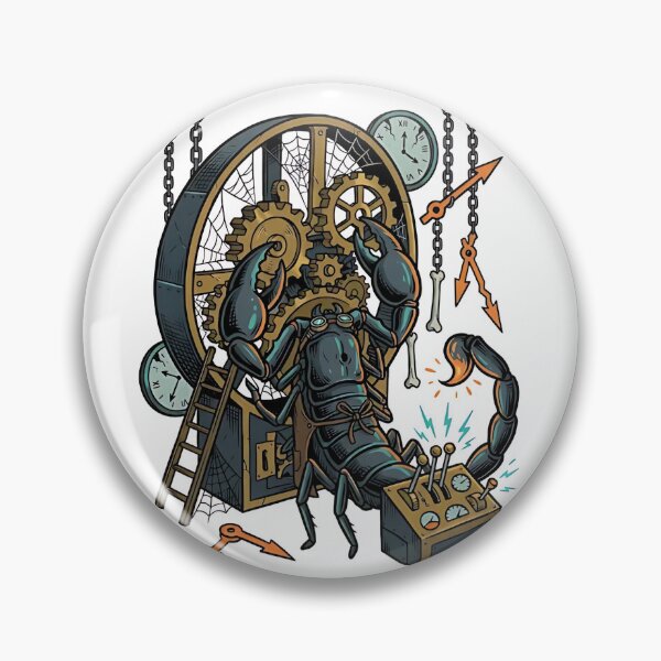 Item preview, Emperor Scorpion Clocktower Engineer designed and sold by PictoVibe.