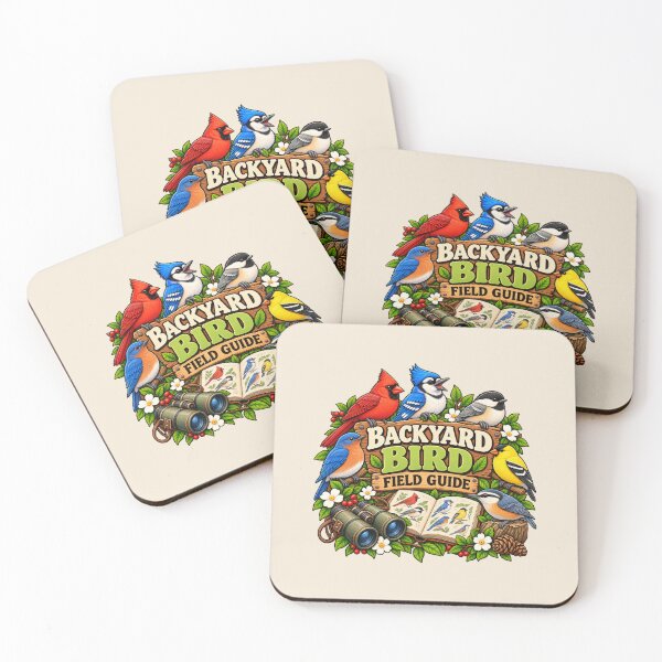 Item preview, Backyard Bird Field Guide – Vintage Birdwatching Design designed and sold by DIB Designs – Express Your Style.
