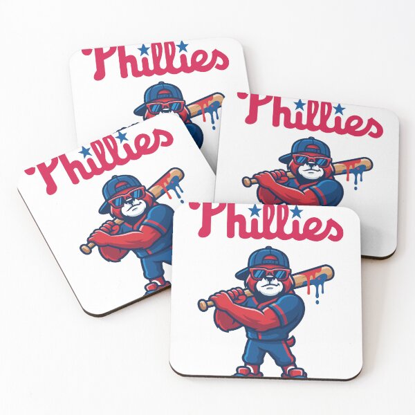 Item preview, Red Bear Batter Mascot with Dripping Baseball Bat designed and sold by Ranpict.