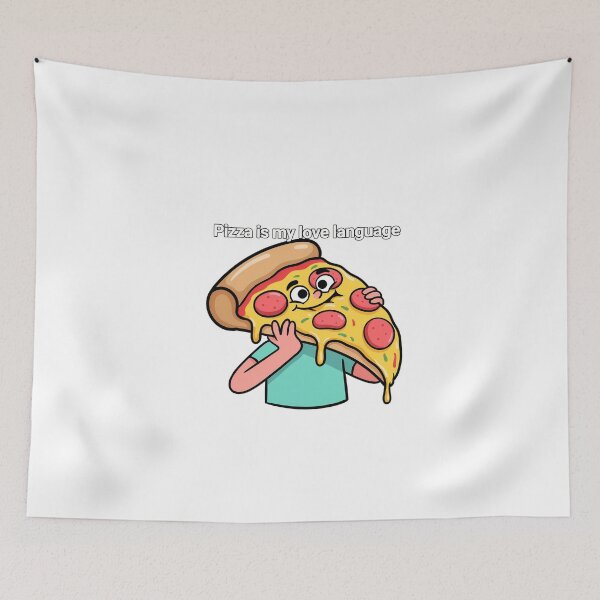 Item preview, Pizza Lover's Joyful Expression designed and sold by NiftyWrx.
