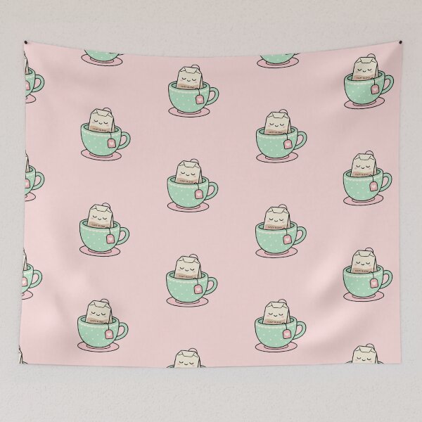 Item preview, Cute Kawaii Tea Bag Minimalist Self Care Funny Tea Lover Gift designed and sold by Im-Ara.