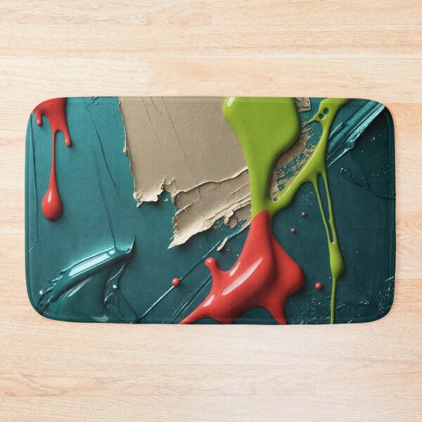 Item preview, Modern Abstract Acrylic Paint Splash designed and sold by Ingorgia Studio.